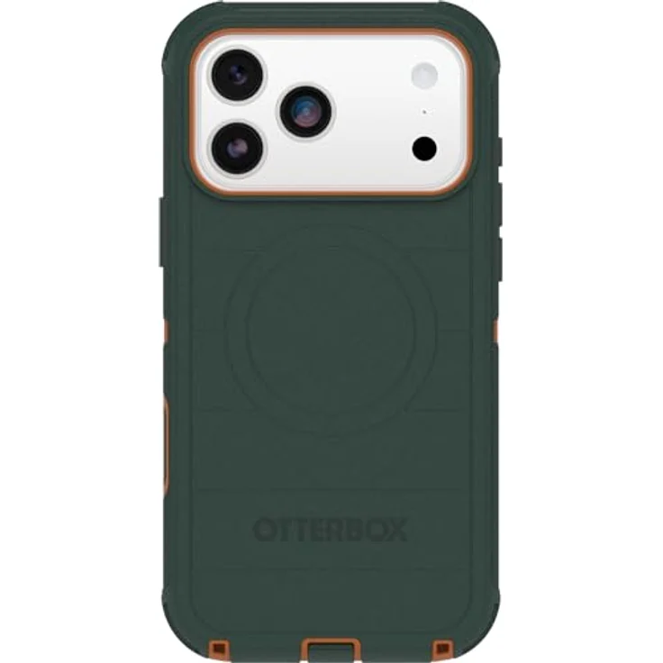 OtterBox Defender Series Pro MagSafe Hülle für iPhone 17 Pro Max, stoßfest und sturzsicher, 7X militärstandardgetestet, grün – Bild 2