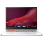 ASUS Chromebook Vibe CX34 Flip Laptop | 14" FHD+ Display | Intel Core i5-1235U | 8 GB RAM | 128 GB SSD | Intel Iris Xᵉ Graphics, | ChromeOS | QWERTZ Tastatur | Pearl White