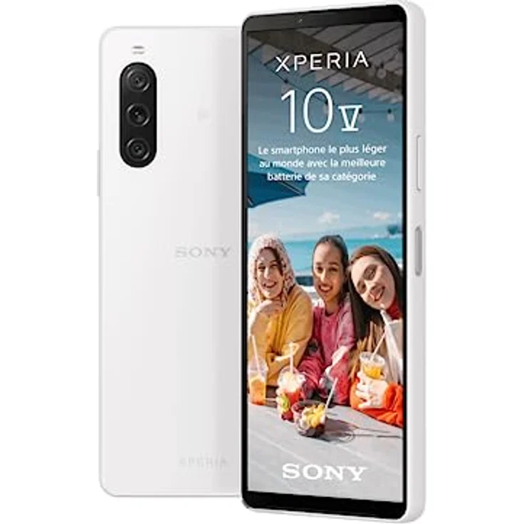 Sony Xperia 10 V 5G 128GB/6GB RAM Dual-SIM weiß – Bild 1