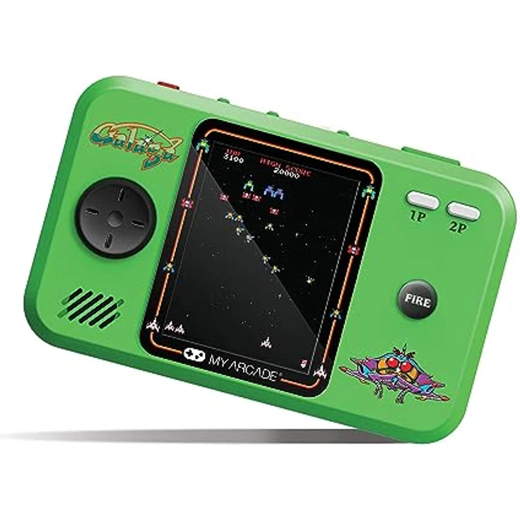 My Arcade GALAGA POCKET PLAYER PRO, Arcade-Handheld-Gaming-System mit 2.75" Hochauflösendem Display und integriertem Lautsprecher – Bild 2