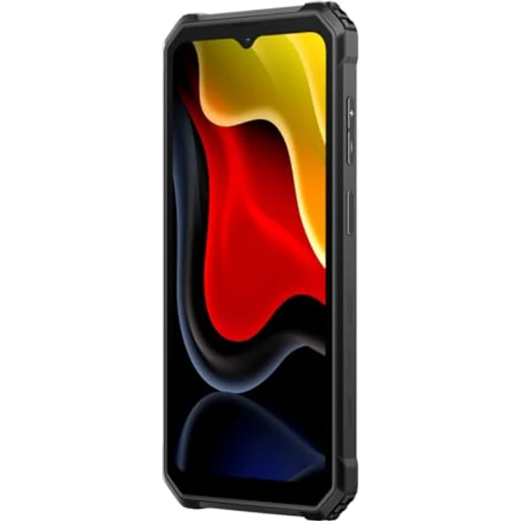 Blackview BV4800 SE Outdoor Smartphone, 6,56 Zoll HD+ Display, 12GB RAM, 64GB ROM, IP68/IP69K, 5100mAh Akku, Dual-Kamera, Android 15, Schwarz – Bild 4