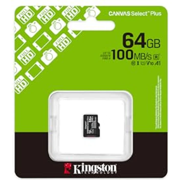 Kingston Canvas Select Plus microSD Speicherkarte 64GB, microSDXC Gen3, 100R A1, ohne SD-Adapter – Bild 3