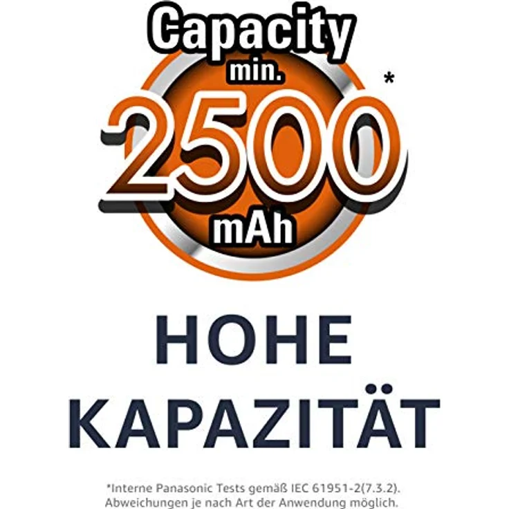 Panasonic eneloop pro, Ready-to-Use Ni-MH Akku, AAA Micro, 4er Pack, min. 930 mAh, 500 Ladezyklen, mit extrastarker Leistung und geringer Selbstentladung, wiederaufladbare Akku Batterie – Bild 2