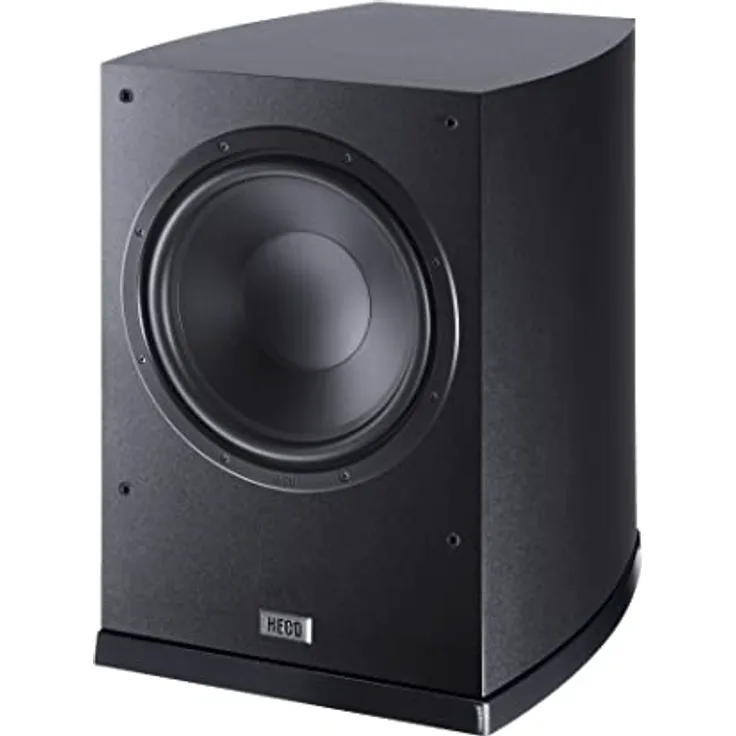 HECO Victa Elite Sub 252 A Black, Subwoofer mit erstklassigem Sound