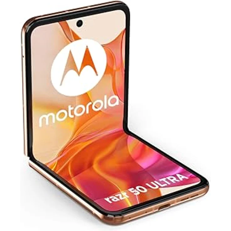 Motorola Razr 50 Ultra (12/512 GB, 50+50MP, AI, 5G, Dual SIM), Peach Fuzz – Bild 5