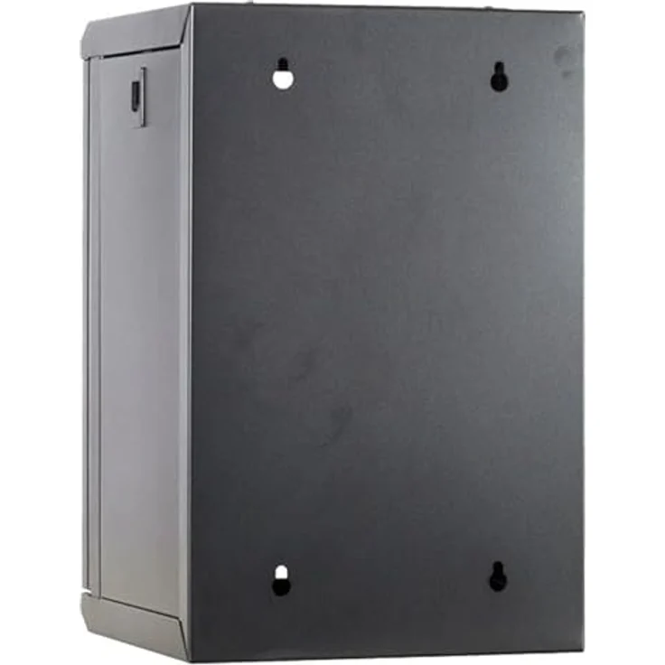 DSIT 9 HE 10 Zoll Serverschrank, mit Glastür, (BxTxH) 312x310x486mm, Schwarz, abschließbar, für Zuhause und im Büro – Bild 5