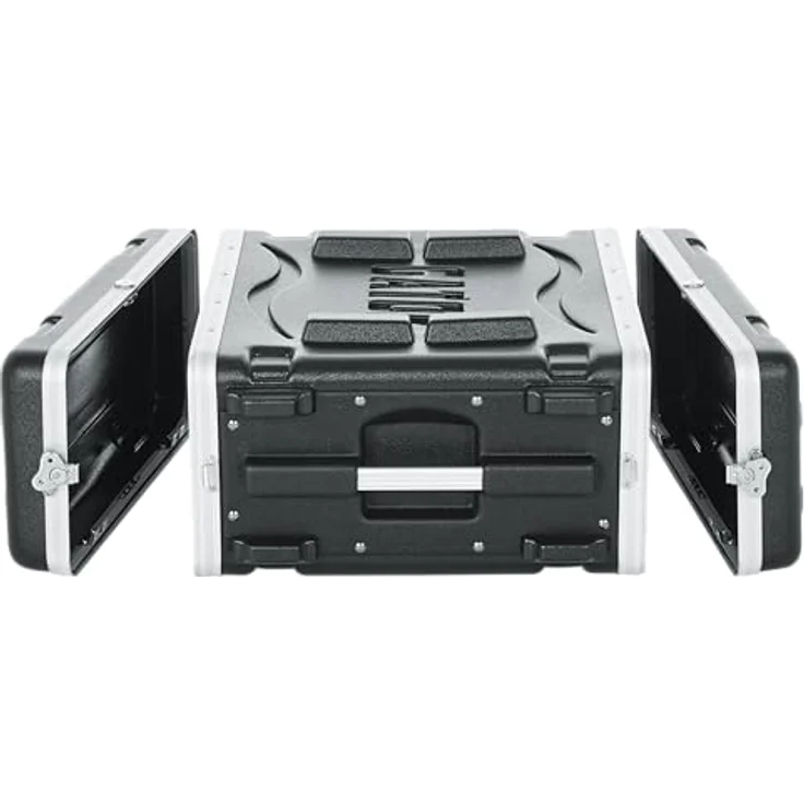Gator GR-4L 19" Rack, Audio Rack aus Polyethylen mit verzinkten Stahl-Rackschienen, schwarz – Bild 6