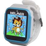 Helmer KW 801, LCD Smartwatch mit Touchscreen, weiß