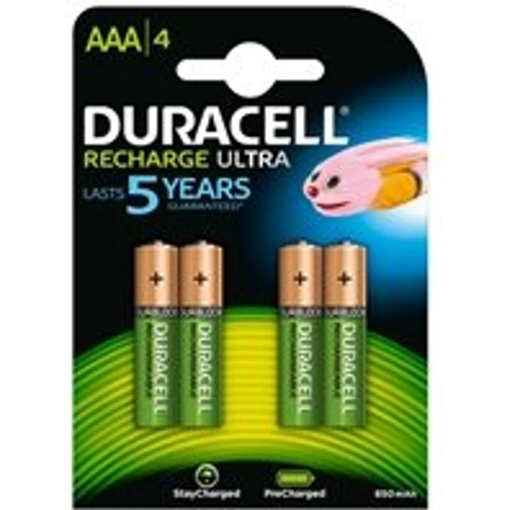 Duracell Turbo AAA Rechargeable battery Nickel-Metal Hydride NiMH - Batterie - Micro (AAA) – Bild 2
