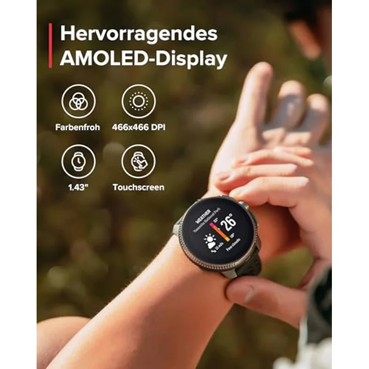 Suunto Race Titanium Smartwatch (3.63 cm/1.43 Zoll) – Bild 2