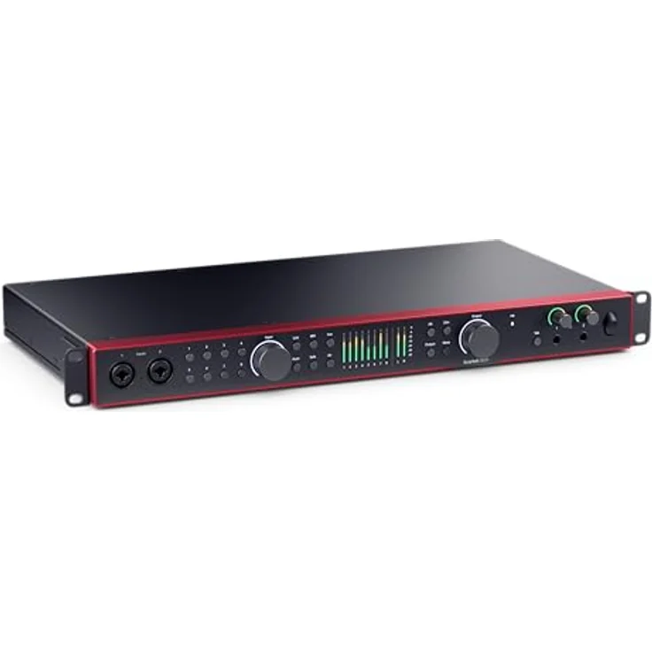 Focusrite Scarlett 18i20 4th Gen, USB-Audio-Interface für Mehrspuraufnahmen mit 18 Eingängen, 20 Ausgängen und Studioqualität, inkl. Pro Tools Intro+ und Ableton Live Lite – Bild 1