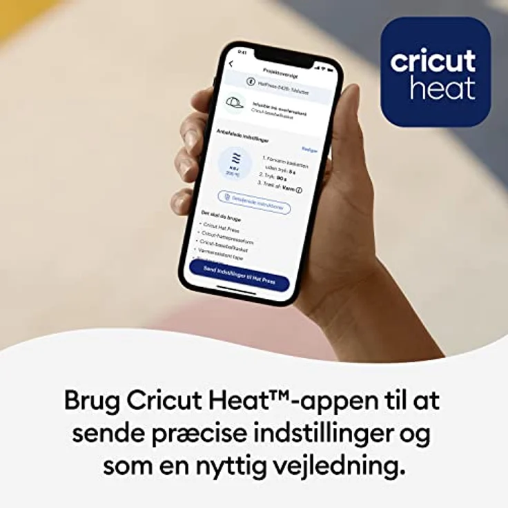 Cricut Hat Press, Heizpresse für Kappen mit gebogener Heizplatte und Bluetooth-Funktion, One Size – Bild 4