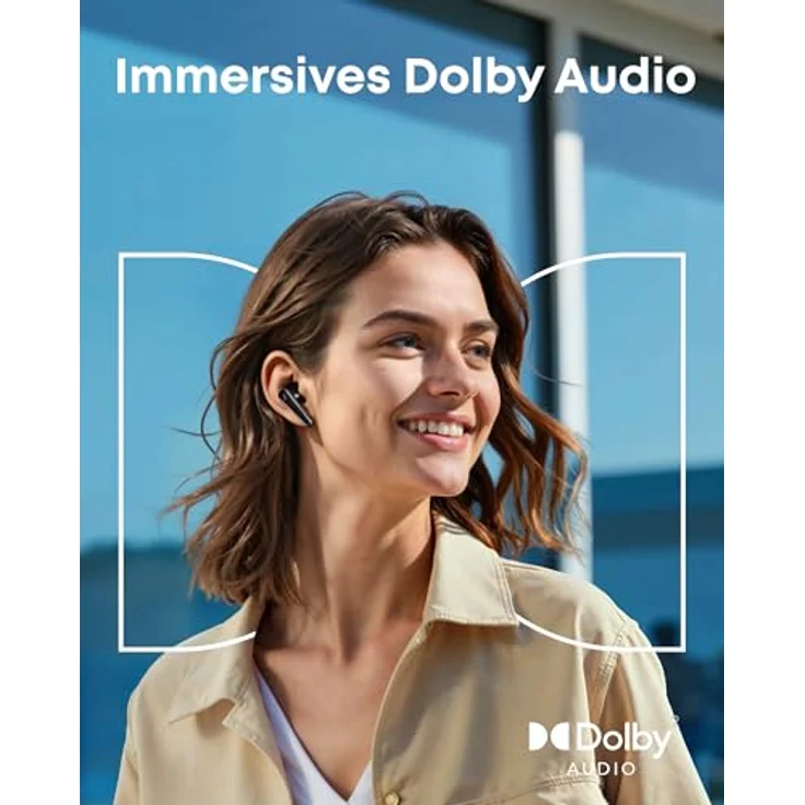 soundcore Liberty 5, kabellose Earbuds mit Noise Cancelling, 2x stärkere Stimmreduktion, ANC in Echtzeit, Dolby Audio, 6 Mikrofone für klare KI-Telefonate, lange Akkulaufzeit – Bild 4