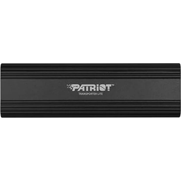 Patriot Ptpl2tbpecb, Externe SSD mit 2000 GB, hohe Schreibrate von 1000 MB/s, USB-C Schnittstelle, kompakt und robust, schwarz – Bild 1