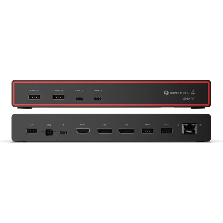 Lenovo ThinkPad Thunderbolt 4 Smart Dock Gen2 135W, Dockingstation mit USB4-Technologie und universeller Betriebssystem-Kompatibilität – Bild 1
