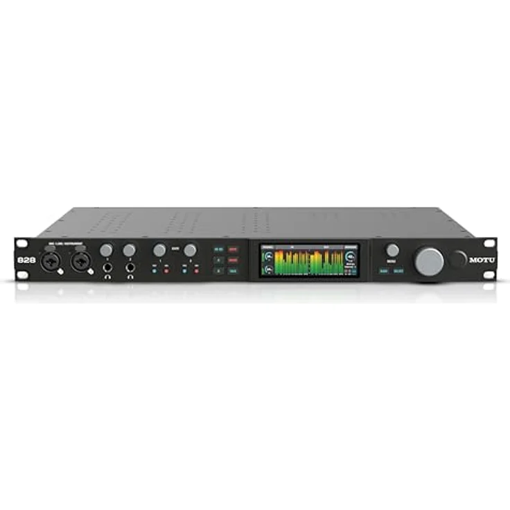 MOTU 828 (2024), 28x32 USB 3.1 Audiointerface, MAC und PC kompatibel, Schwarz – Bild 1