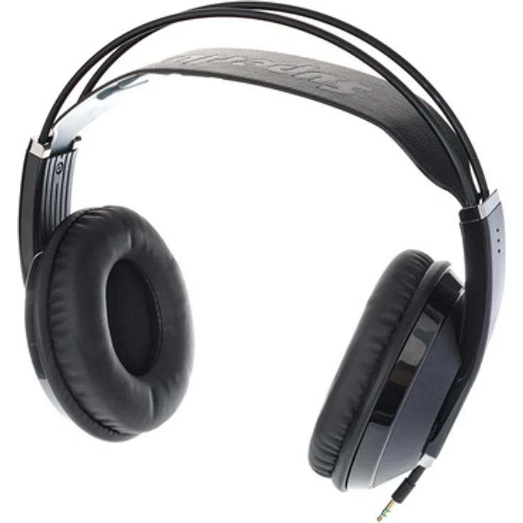 Superlux HD-662 BK Evo, geschlossene Studio-Kopfhörer mit 98 dB SPL, 32 Ohm, schwarz, inkl. Transporttasche und 2 Kabel
