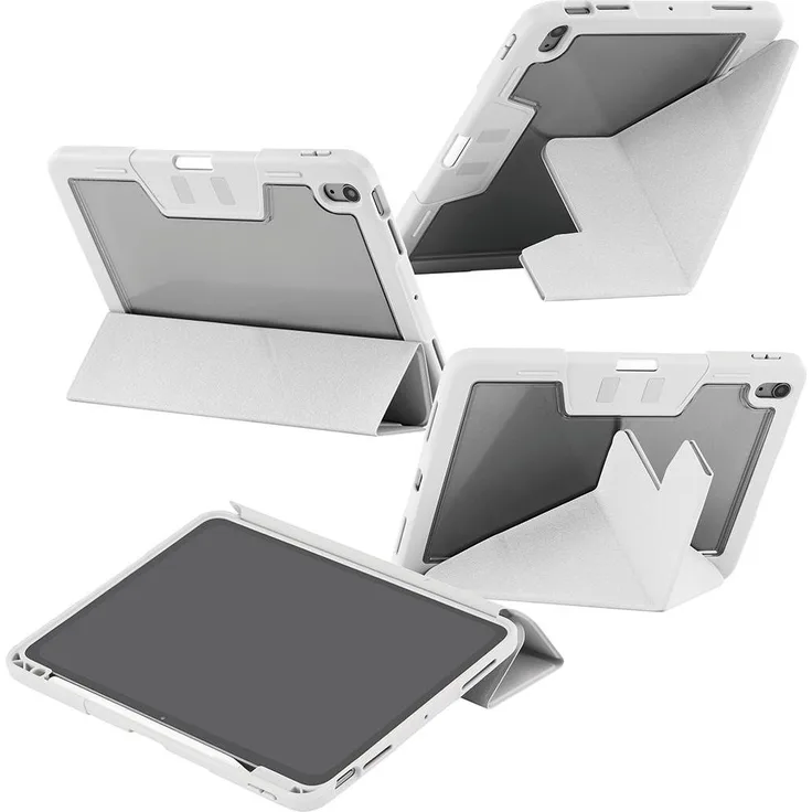 PanzerGlass CARE TPU Essential Case, Tablet-Hülle für iPad Air 11" (2024-2025), grau, flexibles und widerstandsfähiges TPU-Material, schlankes Design