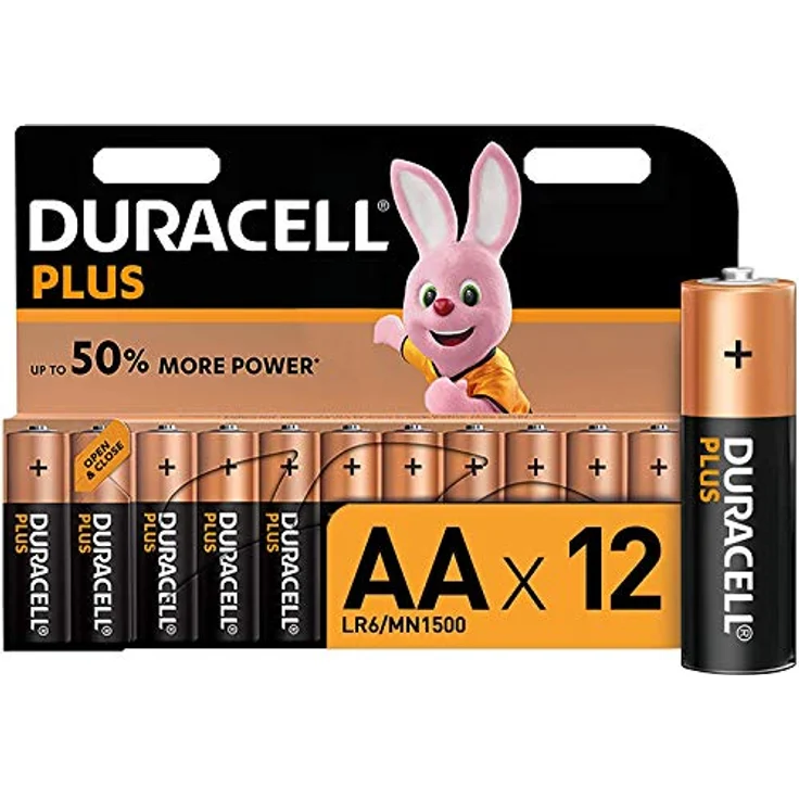 Duracell DUR018167 Plus Power AA Batterien (8+4er Pack) – Bild 2