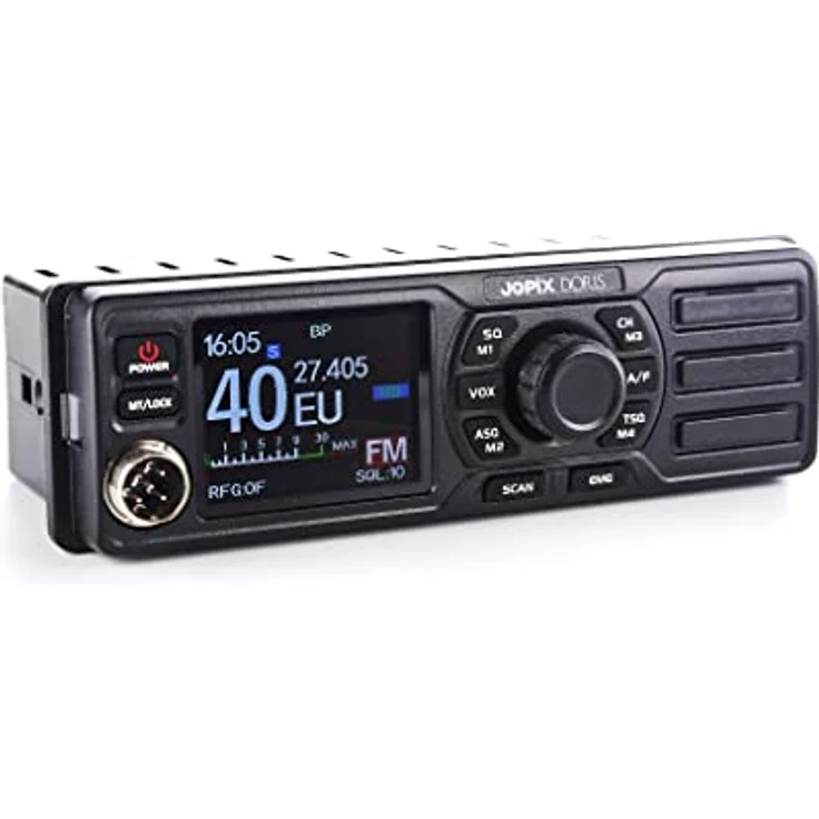 Jopix CB Funksender JOPIX Doris 40CH, AM/FM, 4W, ASQ, Roger Beep, VOX, 12-24V – Bild 2