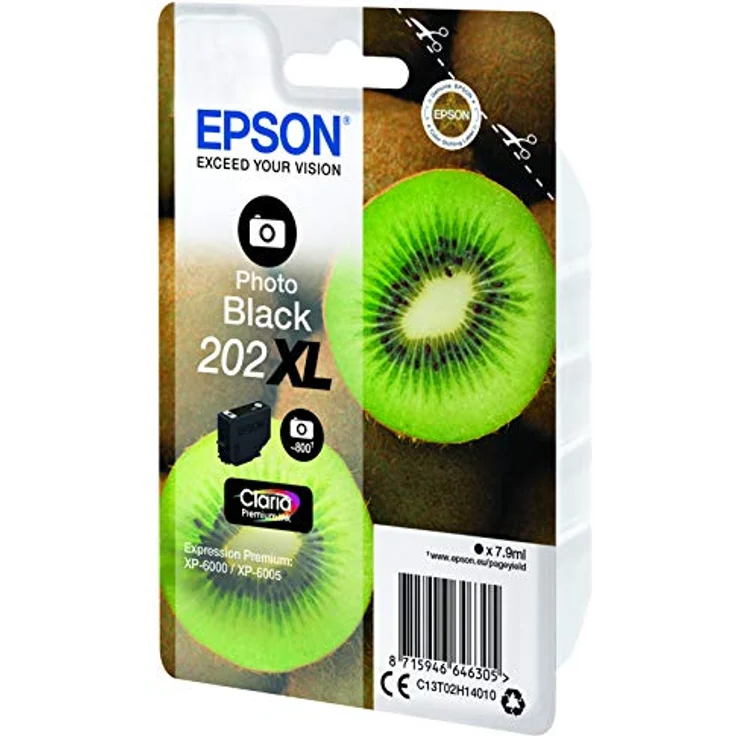 Epson 202XL Tintenpatronen, 7,9 ml, 800 Seiten, Schwarz – Bild 3