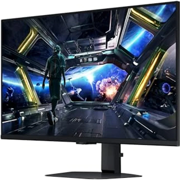 Samsung Odyssey G70D 4K Gaming Monitor, 32 Zoll, IPS-Panel, AMD FreeSync Premium, HDR10+, LS32DG702EUXEN – Bild 3