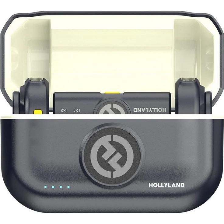 Hollyland Mikrofon Lark M2 Drahtloses Lavalier-Mikrofon (2TX+1RX), Hi-Fi Audio, 300m Reichweite, ENC-Störschutz, Schwarz - Preisvergleich