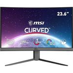 MSI Optix G24C4 E2 LED Display 59,9 cm (23,6 Zoll) 1920 x 1080 Pixel Full HD Schwarz - Hochwertiges, langlebiges und robustes Monitor für ein optimales Seherlebnis
