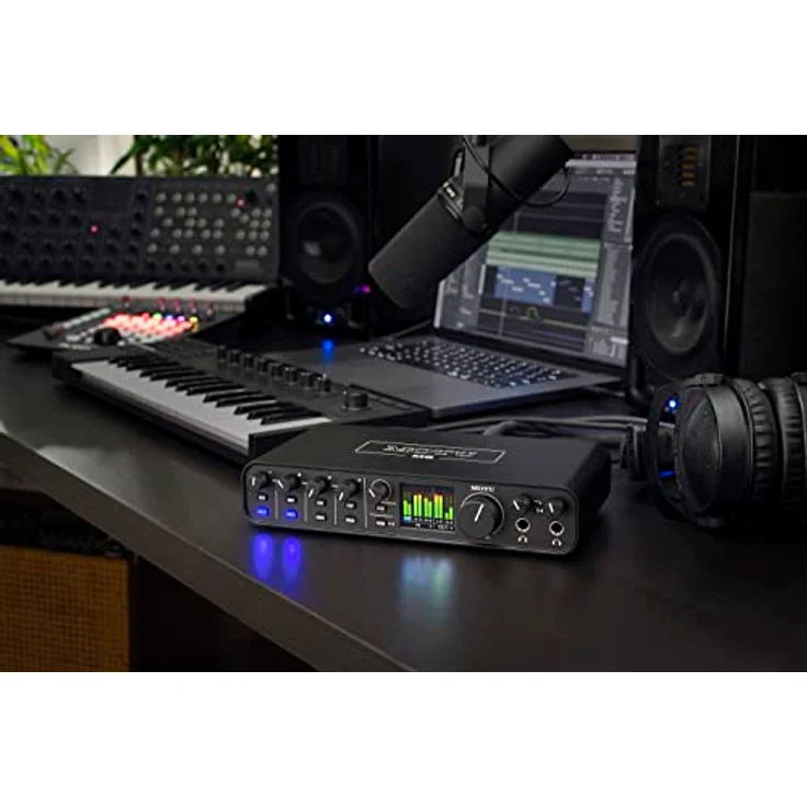MOTU M6 USB-C Audio Interface, 120 dB Dynamikbereich, A/B-Monitorumschaltung, vollfarbiges LCD-Display – Bild 5