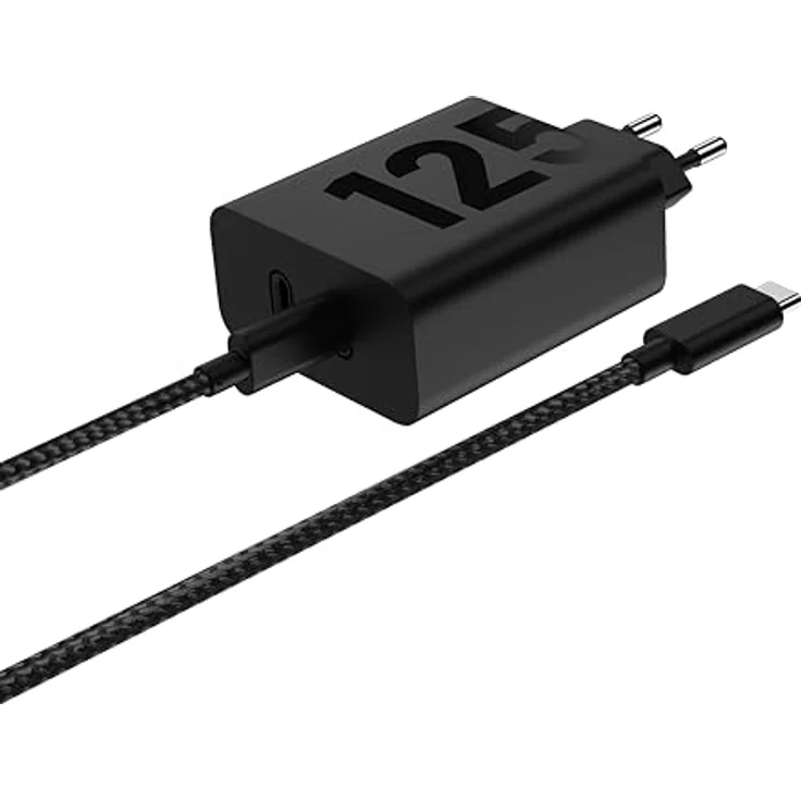 Motorola TurboPower 125W Duo Charger Universal Schwarz AC Schnellladung Drinnen – Bild 4