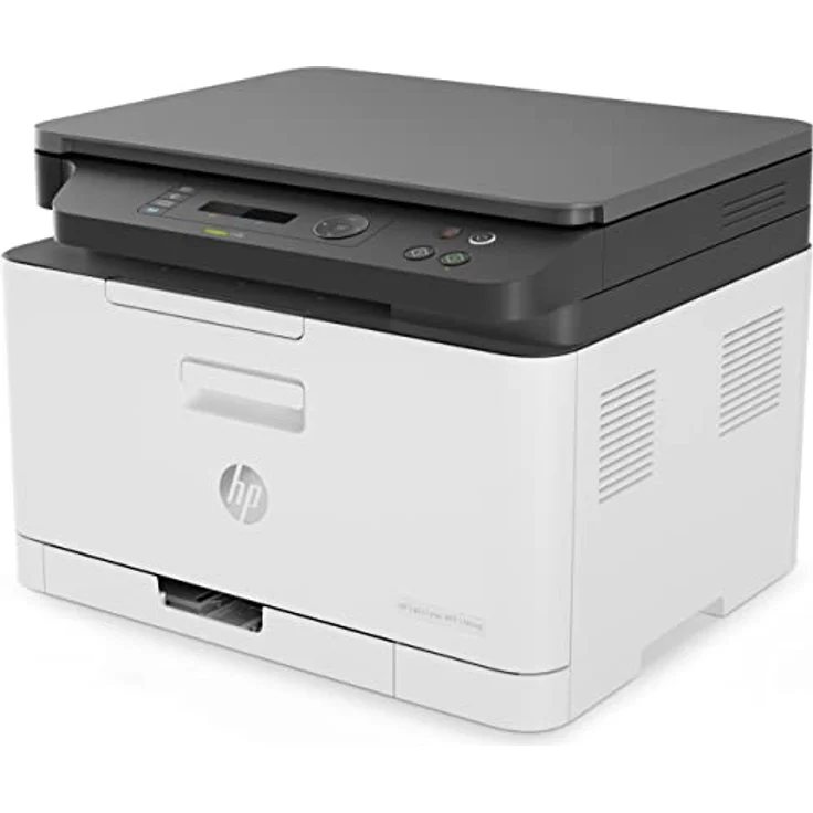 HP Color Laser 178nwg Multifunktions-Farblaserdrucker (Drucker, Scanner, Kopierer, WLAN, Airprint), weiß-grau, 3-in-1 – Bild 2