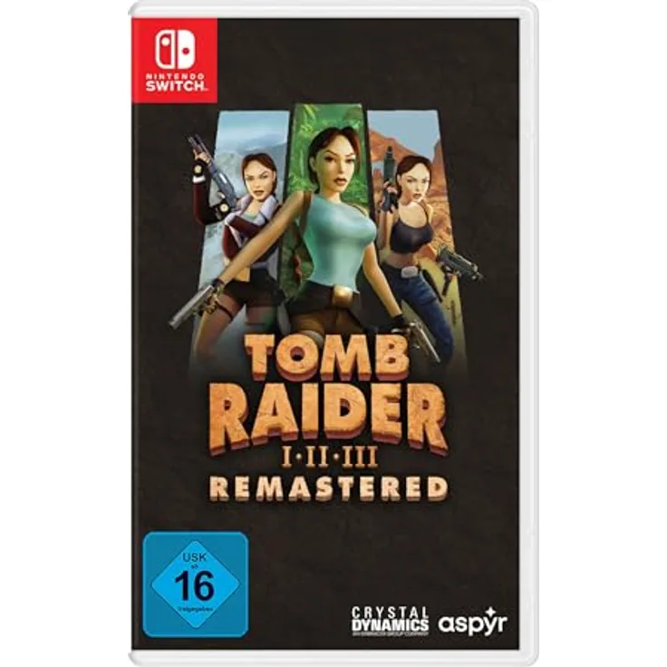 Aspyr Tomb Raider 1-3 Remastered Starring Lara Croft- Switch, Entdecke Lara Crofts Original-Abenteuer auf modernen Plattformen - Preisvergleich