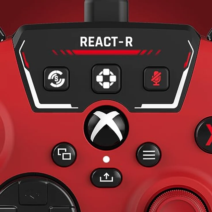 Turtle Beach REACT-R Controller Rot – Xbox Series X|S, Xbox One und PC – Bild 2