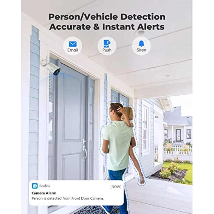 Reolink Überwachungskamera E1 Outdoor Czarna – Bild 3