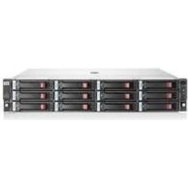 Hewlett Packard Enterprise StorageWorks BV899A, Rack (2U) mit 12 Laufwerkeinschüben, 6 GB SAS-Hochkapazitätsspeicher, 46,3 kg