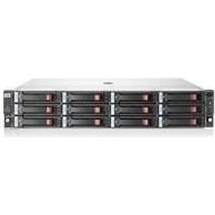 Hewlett Packard Enterprise StorageWorks BV899A, Rack (2U) mit 12 Laufwerkeinschüben, 6 GB SAS-Hochkapazitätsspeicher, 46,3 kg
