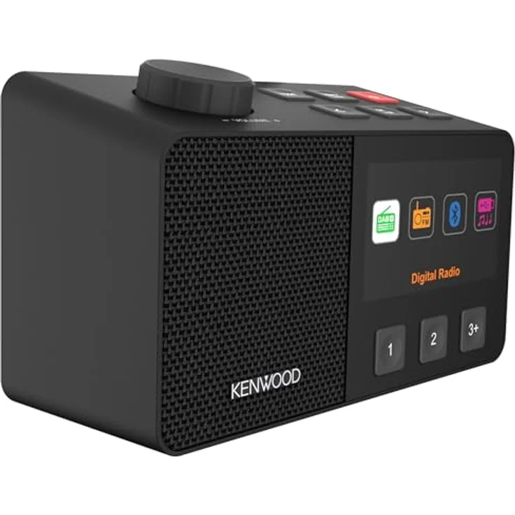 Kenwood CR-M70DAB-B, Tragbares Digitalradio mit DAB+ und FM, schwarz – Bild 2