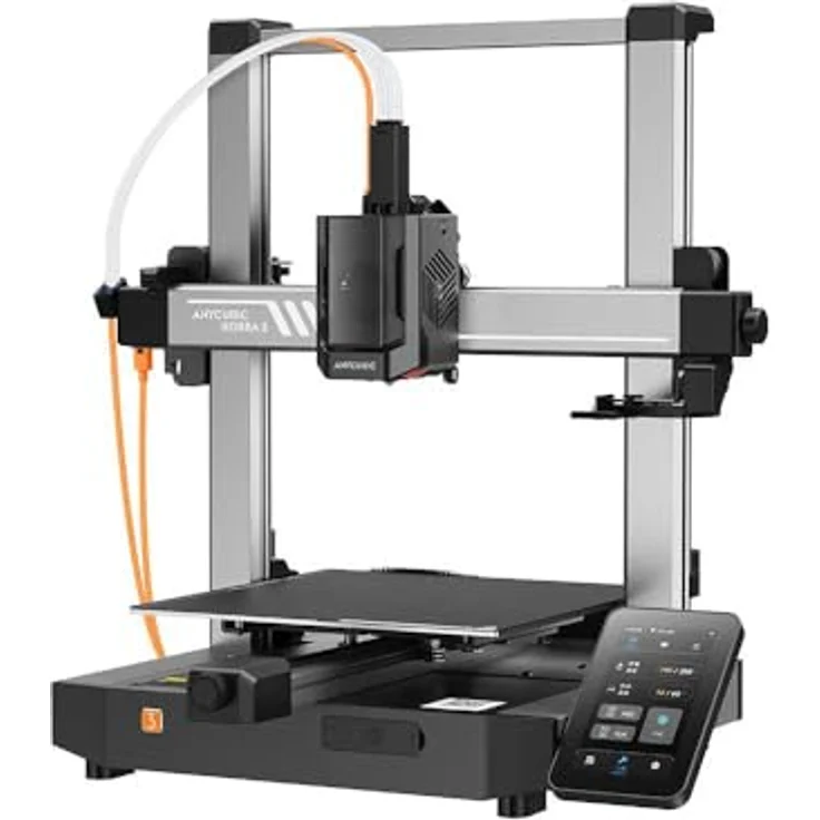 Anycubic 3D-Drucker Kobra 3 Combo, Intelligenter Mehrfarbendruck, Filamenttrocknung, 250mm x 250mm Druckformat – Bild 3