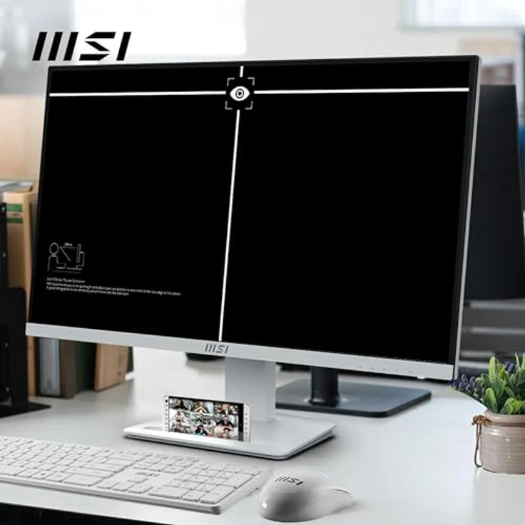 MSI Pro MP273QW E2, 27 Zoll WQHD Desktop-Monitor mit 100 Hz, IPS-Panel, Augenfreundlich, integrierte Lautsprecher, HDMI 2.0b, DP 1.2a – Bild 4