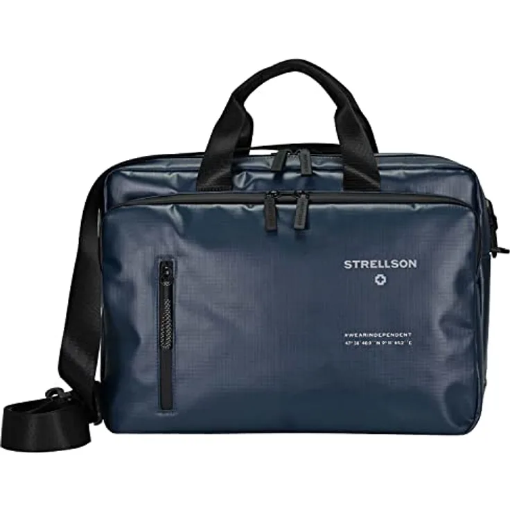 Strellson - stockwell 2.0 charles briefbag mhz Dunkelblau