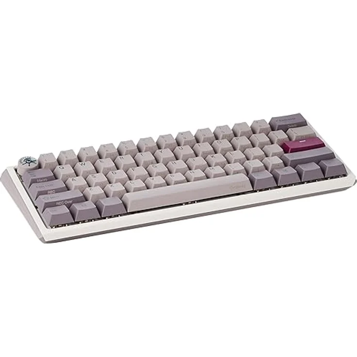 Ducky One 3 Mist Grey Mini Gaming Tastatur, RGB LED - MX-Blue (US) – Bild 1