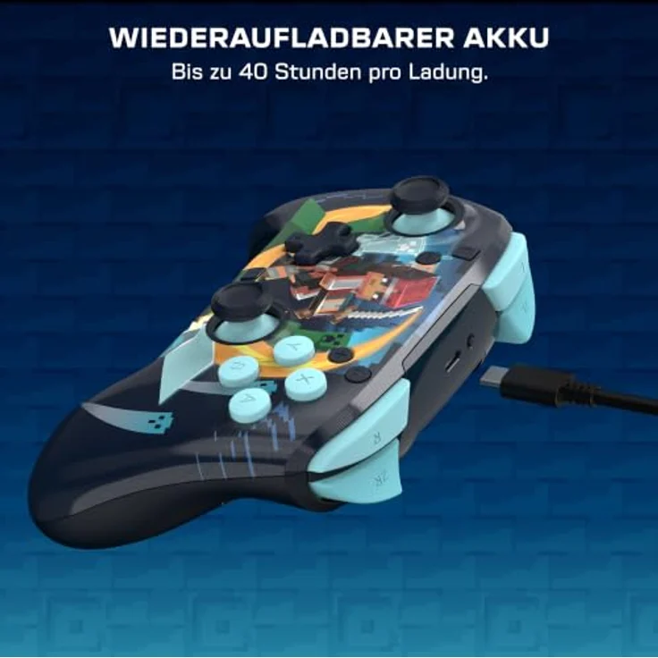 Turtle Beach Rematch™ Wireless Gaming Controller - Minecraft™ Dungeons II - Kabelloser Controller mit Lentikular-Design, TMR-Analogsticks und bis zu 40 Stunden Akkulaufzeit für Nintendo Switch 2 – Bild 15
