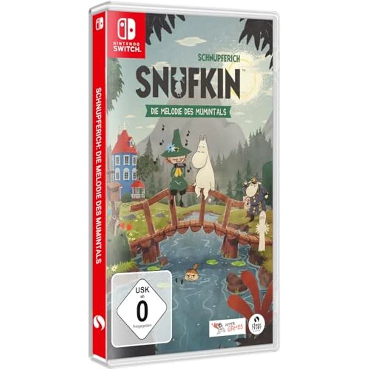 Clear River Games Snufkin Melody of Moominvalley USK NS, Nintendo Switch Spiel im Märchenbuch-Stil – Bild 1