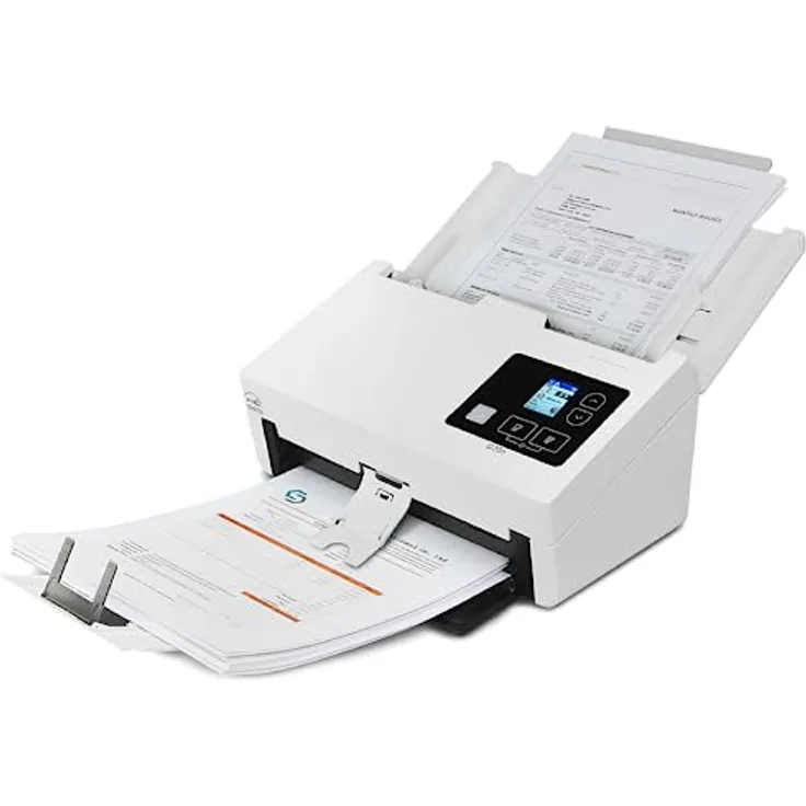 Xerox D70n, Dokumentenscanner mit 600 dpi Auflösung, Duplex-Scanfunktion und automatischem Dokumenteneinzug (100 Blatt)