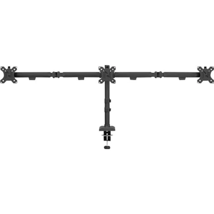 Neomounts TIS 10"-32" Monitorarm, 4-Gelenk-Halterung für Tischmontage, schwarz, max. 6 kg tragbar