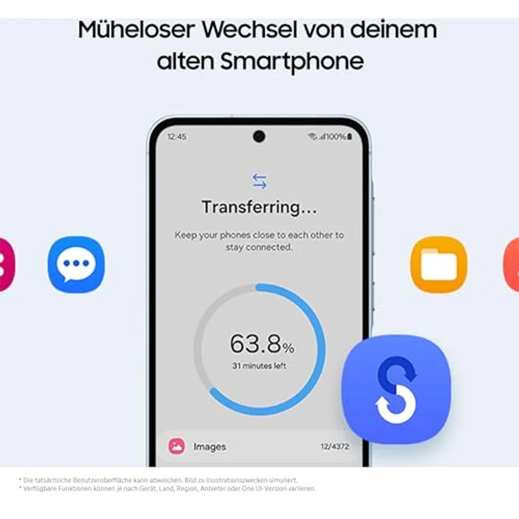 Samsung Galaxy A35 (128 GB, Awesome Lilac, 6.60", SIM + eSIM, 50 Mpx, 5G), Smartphone, Violett – Bild 7