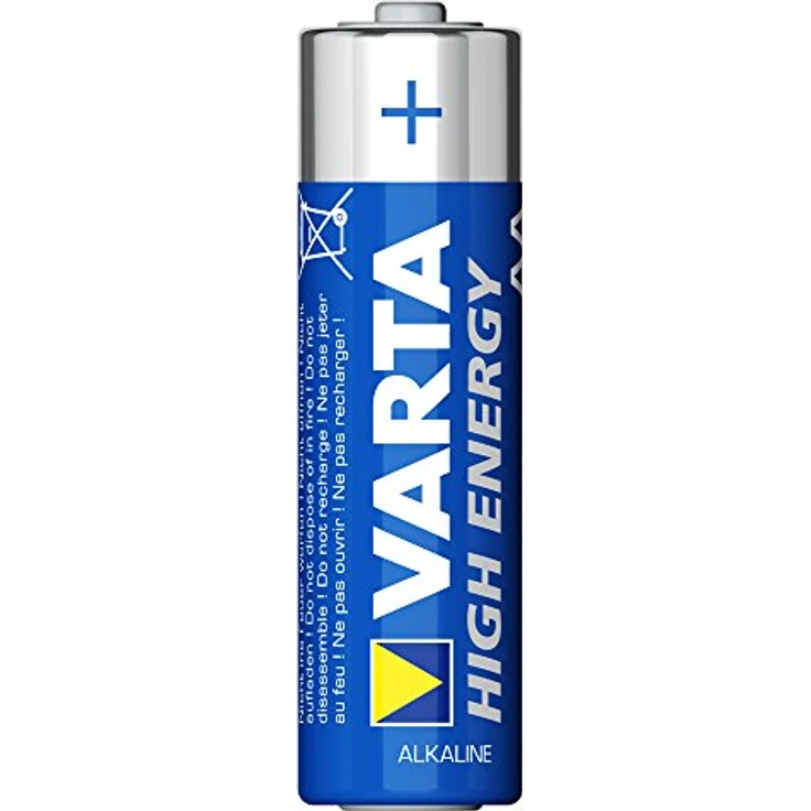 Varta HIGH Energy AA Alkali 1.5V Nicht wiederaufladbare Batterie - Nicht wiederaufladbare Batterien (Alkali, Zylindrische, 1,5 V, AA, 2900 mAh, 5 Jahr(e)) – Bild 2