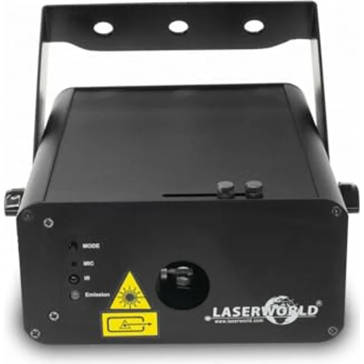 Laserworld CS-500RGB KeyTEX, RGB Licht Set mit 500 mW Laser, DMX- und ILDA-Steuerung, Fernbedienung und Tastatur für Live-Texte und Animationen – Bild 4