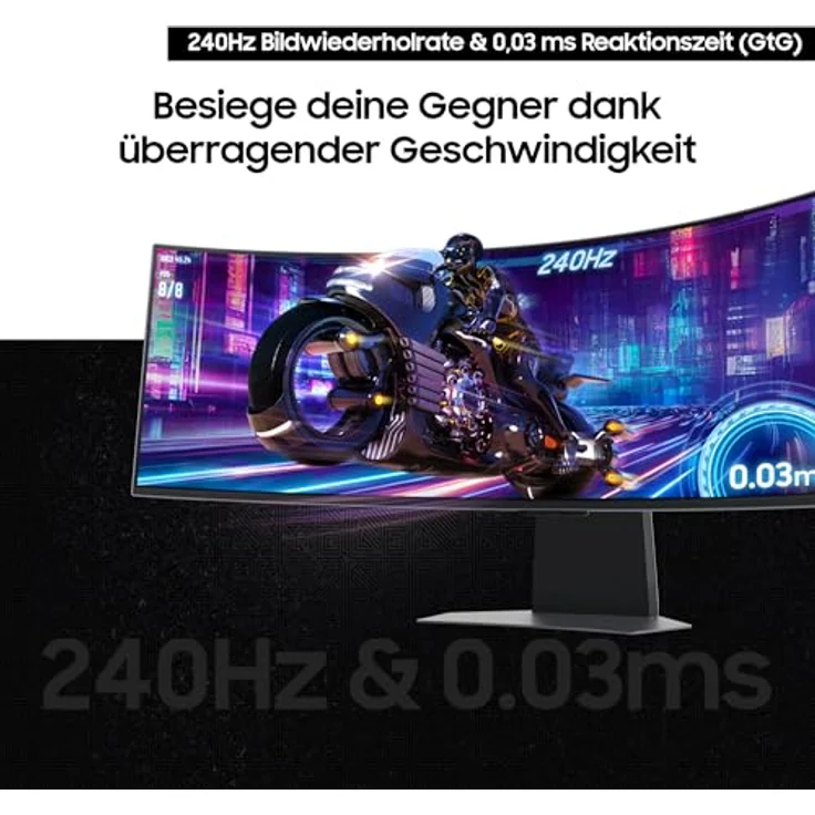 Samsung Odyssey Gaming Monitor OLED G9 DQHD (49") – Bild 9