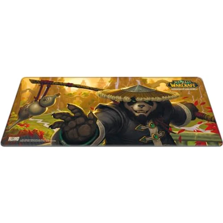 Dark Project World of Warcraft Gaming-Mauspad Pandaria, XL 90 x 42 cm, Speed-Oberfläche, rutschfeste Gummibasis, wasserabweisend – Bild 2